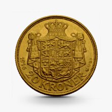 Dänemark 20 Kronen Goldmünze