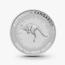 1 oz Australian Kangaroo Silbermünze - 1 Dollar Australien 2022