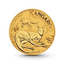 1 oz Australian Kangaroo Goldmünze - 100 Dollars Australien 2022