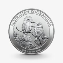 1 kg Australian Kookaburra Silbermünze - 30 Dollars Australien 