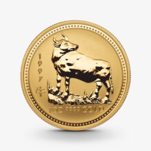 1 oz Lunar I: Ochse Goldmünze - 100 Dollars Australien 1997