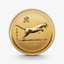 1 oz Lunar I: Tiger Goldmünze - 100 Dollars Australien 1998