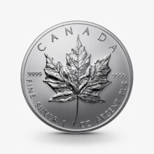 1 oz Maple Leaf Silbermünze - 5 Dollars Kanada 2021