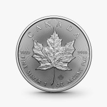 1 oz Maple Leaf Silbermünze - 5 Dollars Kanada 2022