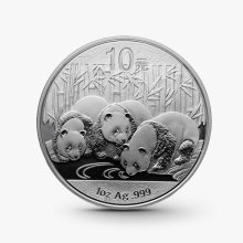 1 oz China Panda Silbermünze