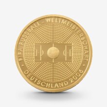 1/2 oz FIFA WM: Deutschland Goldmünze - 100 Euro Deutschland 2005
