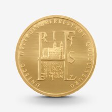 1/2 oz UNESCO: Quedlinburg Goldmünze - 100 Euro Deutschland 2003 