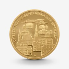 1/2 oz UNESCO: Klassisches Weimar Goldmünze - 100 Euro Deutschland 2006 