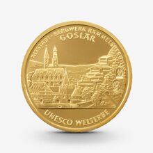 1/2 oz UNESCO: Altstadt Goslar Goldmünze - 100 Euro Deutschland 2008