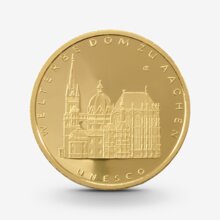 1/2 oz UNESCO: Achener Dom Goldmünze - 100 Euro Deutschland 2012