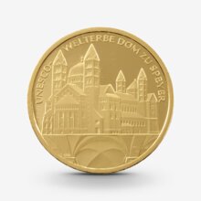 1/2 oz UNESCO: Dom zu Speyer Goldmünze - 100 Euro Deutschland 2019