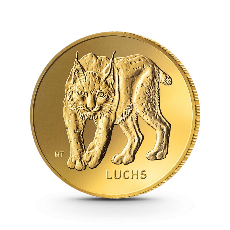 120200 1 8 oz rueckkehr der wildtiere luchs goldmuenze 20 euro deutschland 2025 1