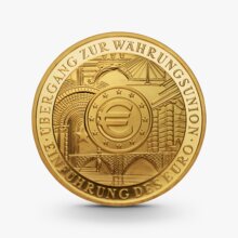 200 Euro Goldmünze 1 oz Währungsunion 2002