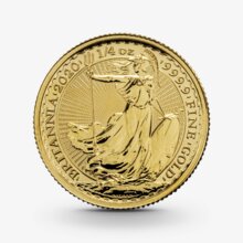 1/4 oz Britannia Goldmünze - 25 Pfund Großbritannien versch. Jahrgänge
