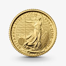 1/10 oz Britannia Goldmünze - 10 Pfund Großbritannien versch. Jahrgänge