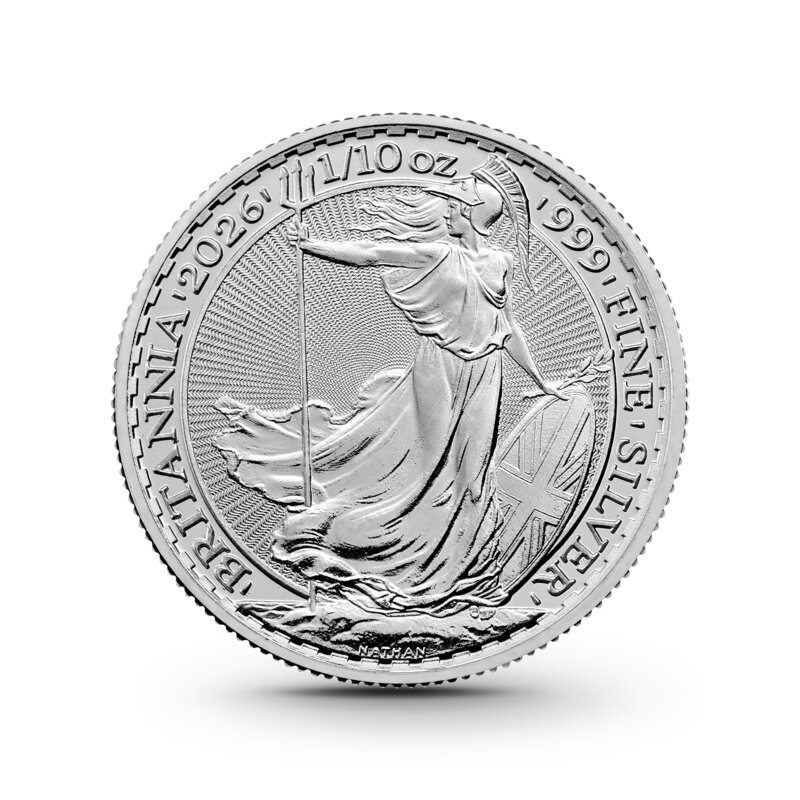'1 oz Britannia Silbermünze - 2 Pfund Großbritannien 2026'
