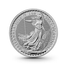 Großbritannien 1 oz Britannia Silbermünze 2022