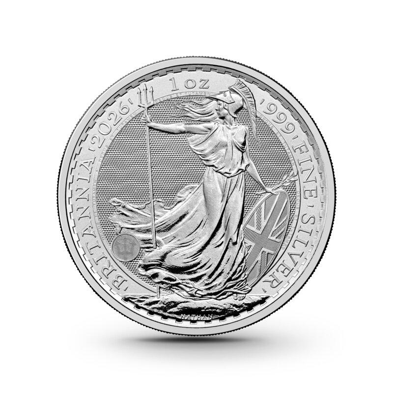 '1 oz Britannia Silbermünze - 2 Pfund Großbritannien 2026'