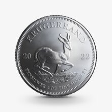 1 oz Krügerrand Silbermünze - Südafrika 2022