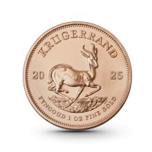 1 oz Krügerrand Goldmünze - Südafrika 2022