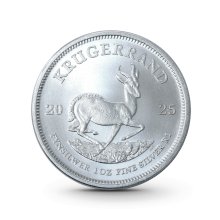 1 oz Krügerrand Silbermünze - Südafrika 2022