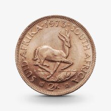 7,3 g Springbock Goldmünze - 2 Rand Südafrika versch. Jahrgänge