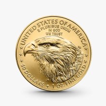 1 oz American Eagle Goldmünze - 50 Dollar USA 2022