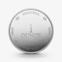 1 oz verschiedene Platinmünzen 