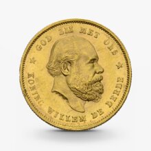 10 Gulden Goldmünze Wilhelm
