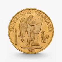 20 Francs Goldmünze Napoleon Genius