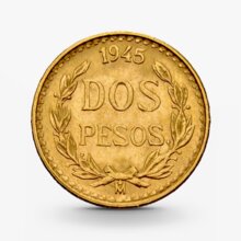 2 Mexikanische Peso Goldmünze