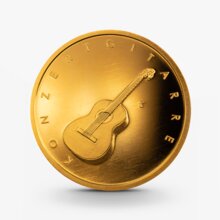50 Euro Musikinstrumente Konzertgitarre 2022 Goldmünze