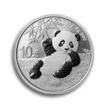 30 g China Panda Silbermünze