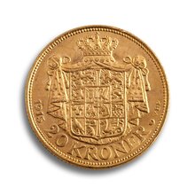 Dänemark 20 Kronen Goldmünze