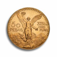 Mexiko 50 Pesos Goldmünze