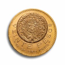 20 Mexikanische Peso Goldmünze