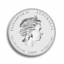 10 oz Lunar I/II Silbermünze verschiedene Jahrgänge