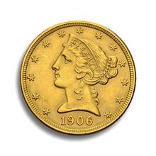 5 Dollar USA Gold Liberty Head