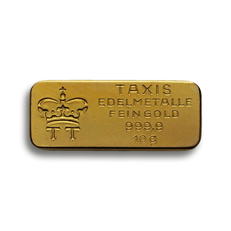 '10 g Thurn & Taxis Goldbarren'